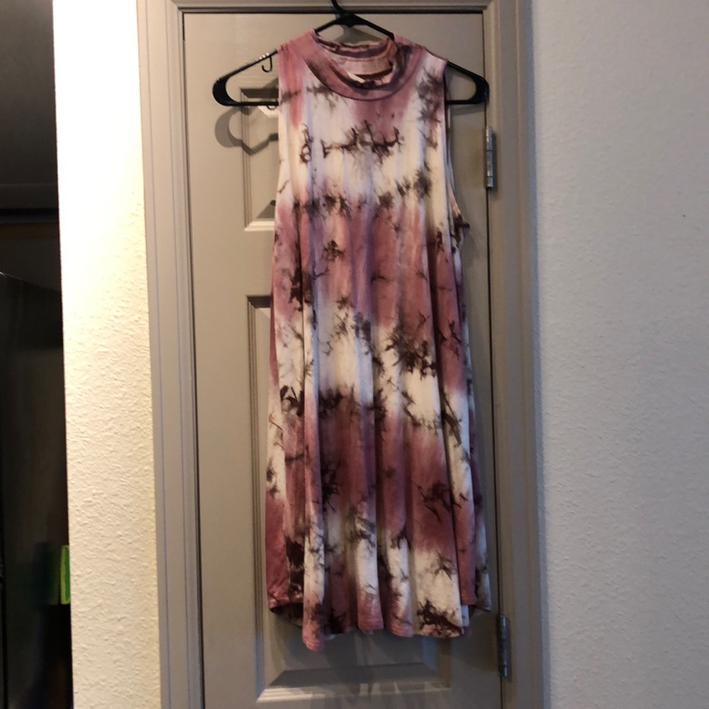 High neck dress
